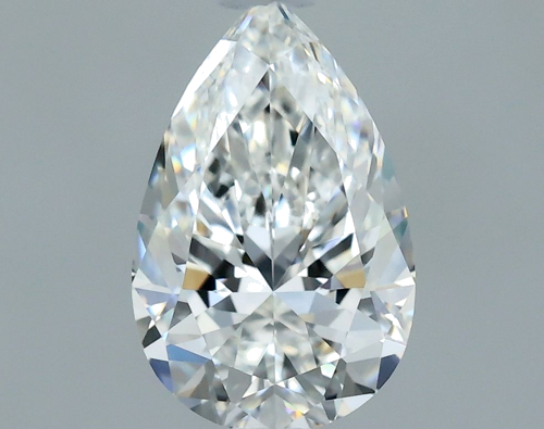0.79 carat G-VVS1 Natūralus Pear Deimantas (1)