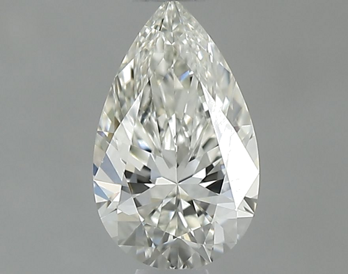 0.5 carat J-VS1 Natūralus Pear Deimantas (1)