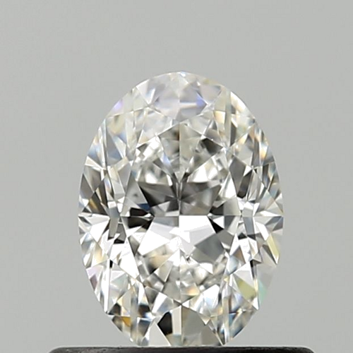 0.51 carat F-SI1 Natūralus Oval Deimantas (1)