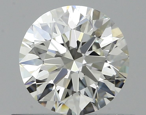 0.51 carat I-VVS1 Excellent cut Natūralus Round Deimantas (1)