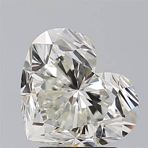 3.02 carat K-VS2 Natūralus Heart Deimantas (1)