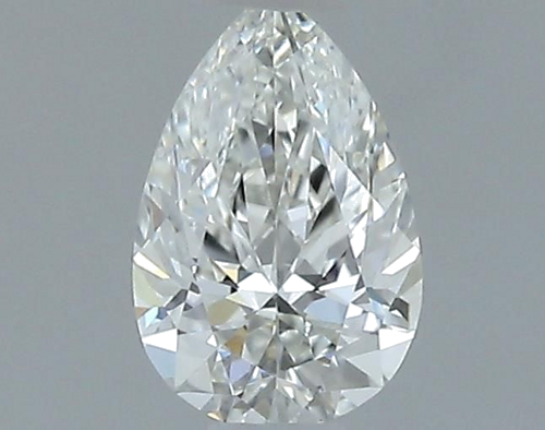 0.33 carat I-VVS1 Natūralus Pear Deimantas (1)