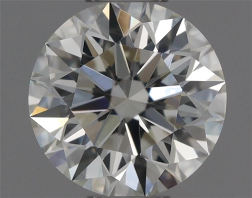0.42 carat J-VVS2 Excellent cut Natūralus Round Deimantas (1)