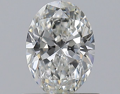 0.57 carat G-VVS2 Natūralus Oval Deimantas (1)