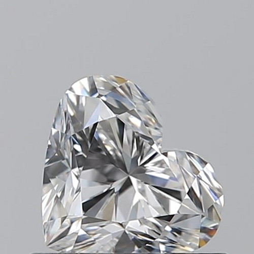 0.6 carat F-VS1 Natūralus Heart Deimantas (1)