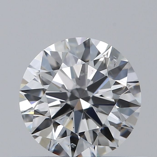 0.43 carat F-SI1 Excellent cut Natūralus Round Deimantas (1)