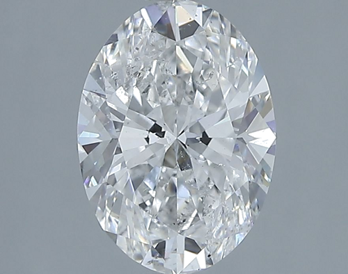 2.01 carat E-SI2 Natūralus Oval Deimantas (1)