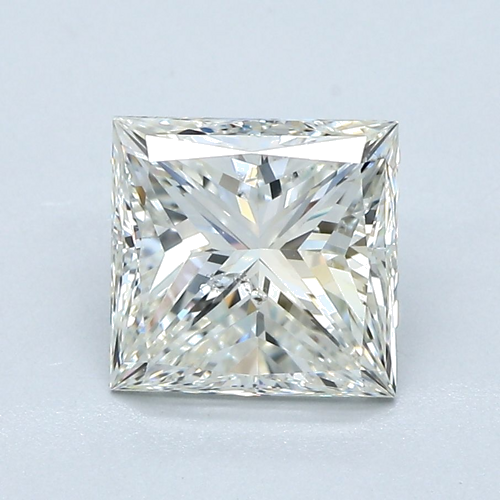2.31 carat J-SI2 Natūralus Princess Deimantas (1)