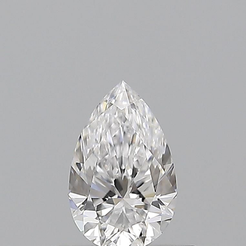 0.5 carat D-VVS1 Natūralus Pear Deimantas (1)