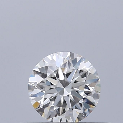 0.37 carat F-VVS1 Excellent cut Natūralus Round Deimantas (1)