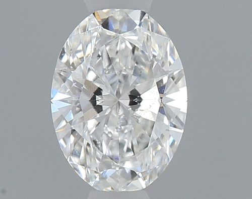0.3 carat F-SI1 Natūralus Oval Deimantas (1)
