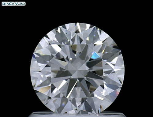 0.96 carat D-VS2 Excellent cut Natūralus Round Deimantas (1)