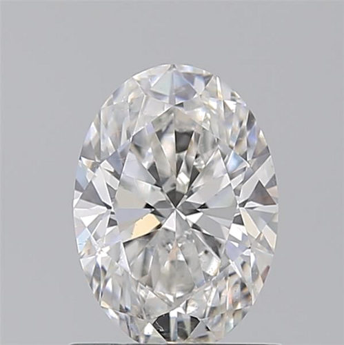 1.01 carat E-SI1 Natūralus Oval Deimantas (1)