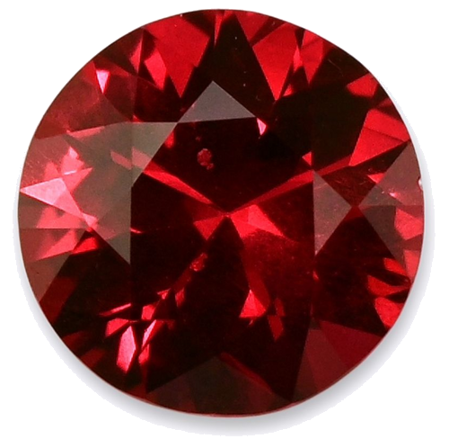 0.57 carat RED Round Rubinas (1)