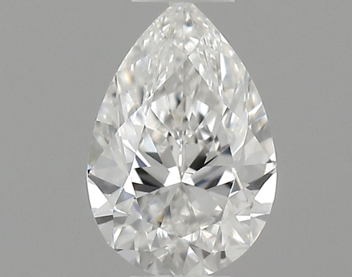 0.23 carat F-VVS2 Natūralus Pear Deimantas (1)