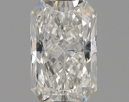 0.6 carat H-SI1 Natūralus Radiant Deimantas (1)