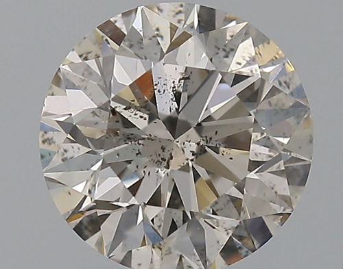 2.51 carat F-SI1 Excellent cut Natūralus Round Deimantas (1)