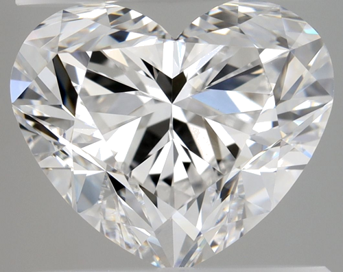 3.01 carat D-VVS2 Natūralus Heart Deimantas (1)
