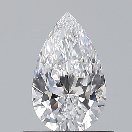 0.58 carat D-FL Natūralus Pear Deimantas (1)