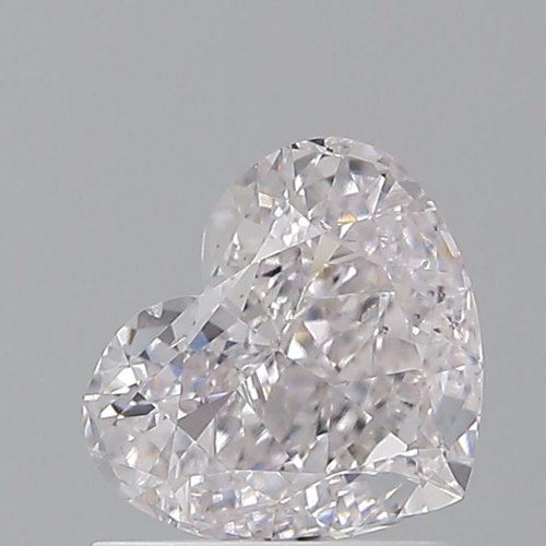 1.0 carat Very Light Pink-SI1 Natūralus Heart Deimantas (1)
