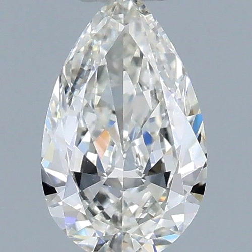 0.3 carat H-VS1 Natūralus Pear Deimantas (1)