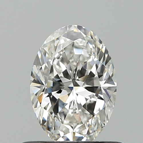 0.52 carat E-VVS2 Natūralus Oval Deimantas (1)