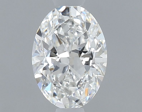 0.5 carat F-VVS1 Natūralus Oval Deimantas (1)
