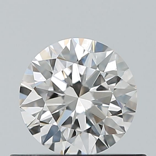 0.5 carat F-VVS2 Excellent cut Natūralus Round Deimantas (1)