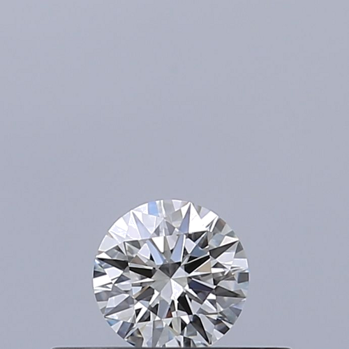 0.19 carat F-VVS2 Excellent cut Natūralus Round Deimantas (1)