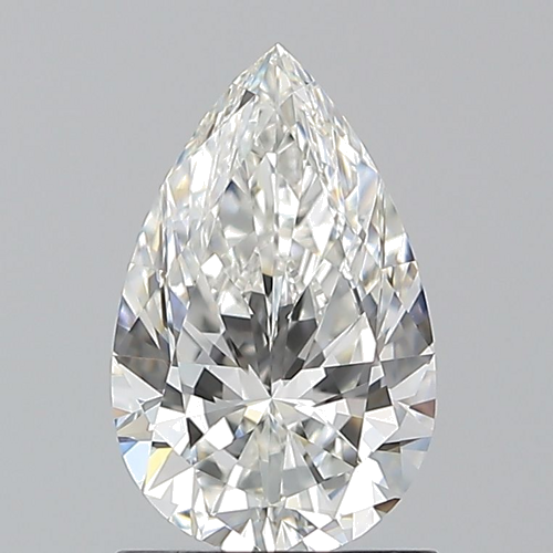 1.2 carat G-VVS1 Natūralus Pear Deimantas (1)