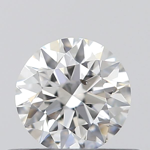 0.4 carat F-SI1 Excellent cut Natūralus Round Deimantas (1)