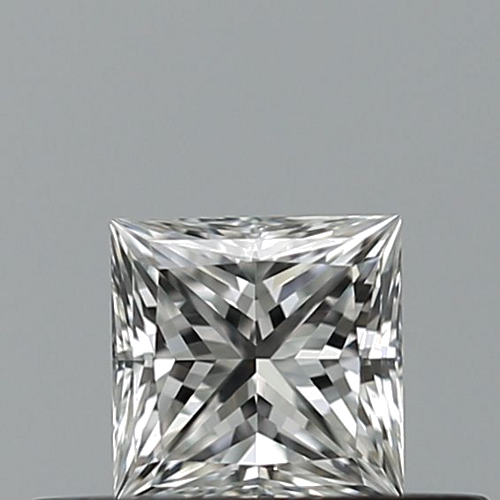 0.31 carat F-IF Natūralus Princess Deimantas (1)