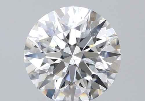 0.9 carat F-SI1 Excellent cut Natūralus Round Deimantas (1)