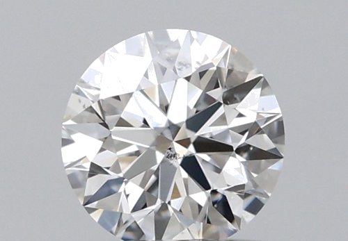 0.42 carat F-SI2 Excellent cut Natūralus Round Deimantas (1)