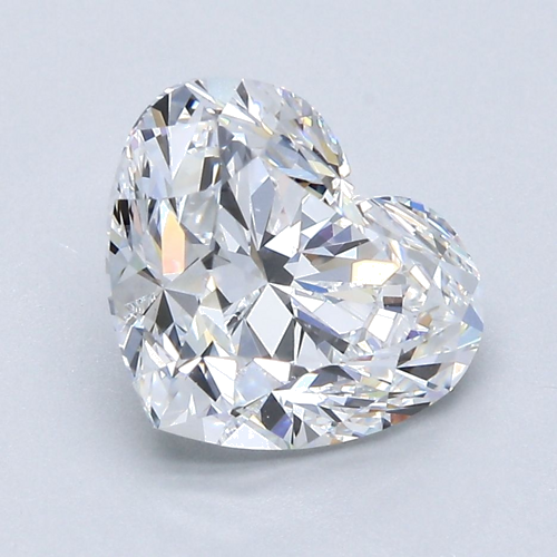 3.01 carat D-VS1 Natūralus Heart Deimantas (1)