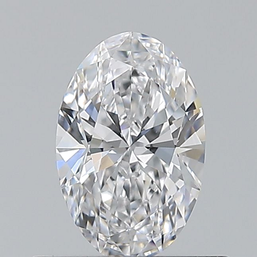 0.5 carat D-VS1 Natūralus Oval Deimantas (1)