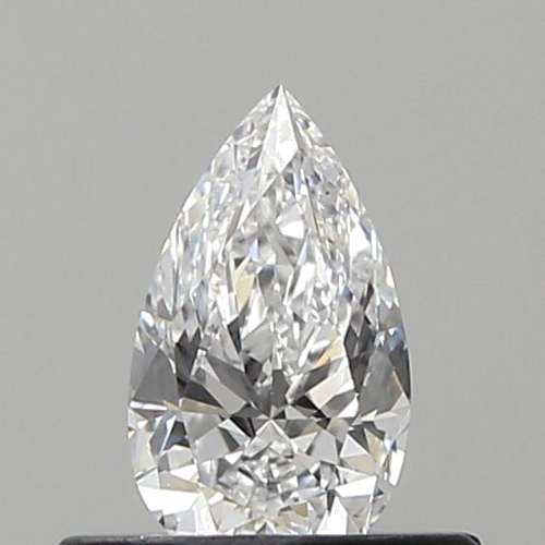 0.4 carat D-VS1 Natūralus Pear Deimantas (1)