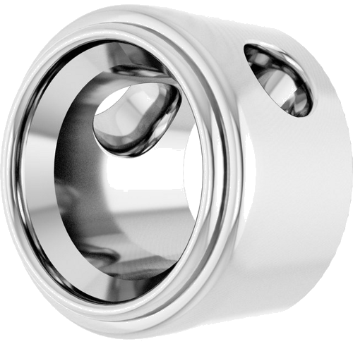 Pakabukas „Bezel-Set Solitaire“ 925 Sidabro Round 6mm (2)