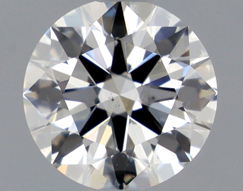 0.61 carat H-SI1 Excellent cut Natūralus Round Deimantas (1)
