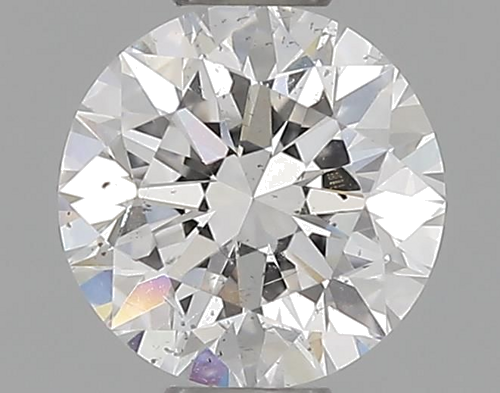 0.45 carat F-SI2 Very Good cut Natūralus Round Deimantas (1)