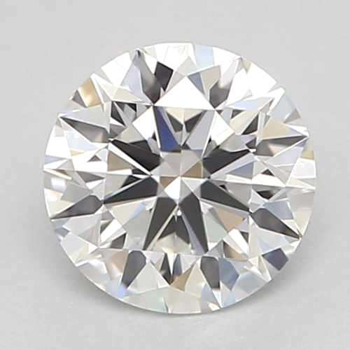 0.51 carat F-VVS1 Excellent cut Natūralus Round Deimantas (1)