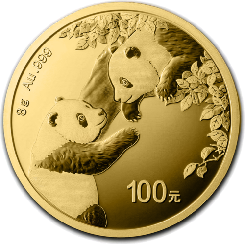 8 g Panda 2023 China 100 yuan gold coin (1)
