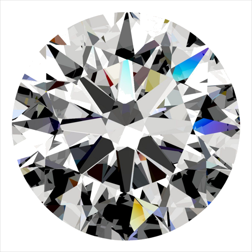 0.32 carat E-VVS1 Excellent cut Natūralus Round Deimantas (1)