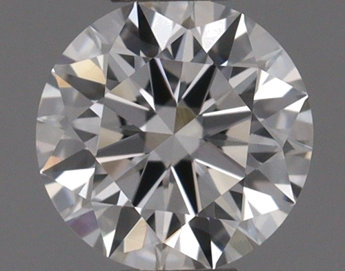 0.32 carat F-VVS1 Excellent cut Natūralus Round Deimantas (1)