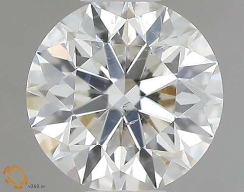 0.4 carat I-SI1 Excellent cut Natūralus Round Deimantas (1)