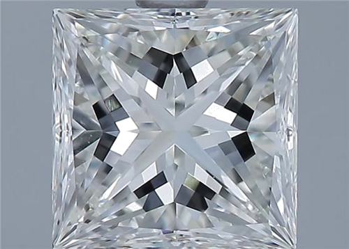 1.88 carat I-VVS2 Natūralus Princess Deimantas (1)