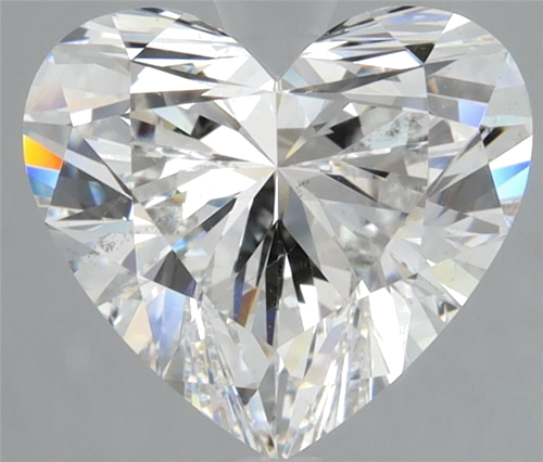 3.03 carat F-SI1 Natūralus Heart Deimantas (1)