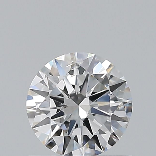 0.5 carat F-SI2 Excellent cut Natūralus Round Deimantas (1)