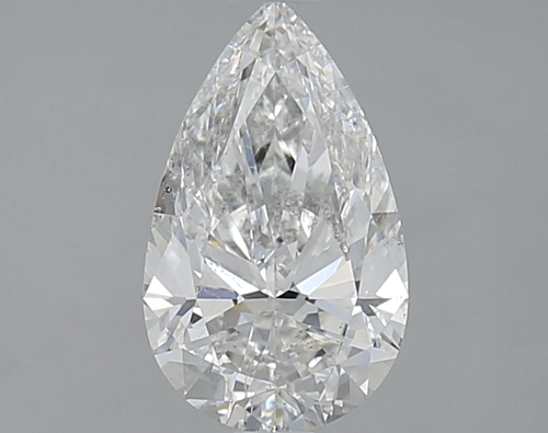 1.51 carat F-SI2 Natūralus Pear Deimantas (1)