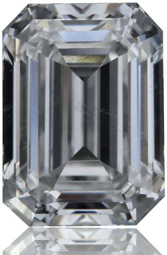 0.53 carat E-SI2 Natūralus Emerald Deimantas (1)